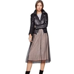 NWT BCBGeneration Polka Dot Tulle Skirt